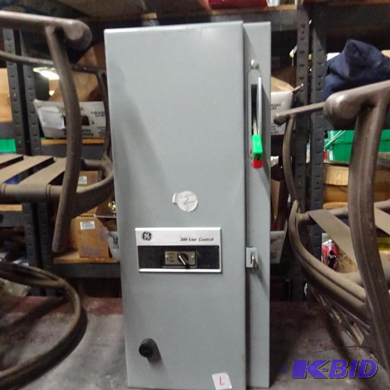 GE 300 Line Control Magnetic Starter 3 Phase...
