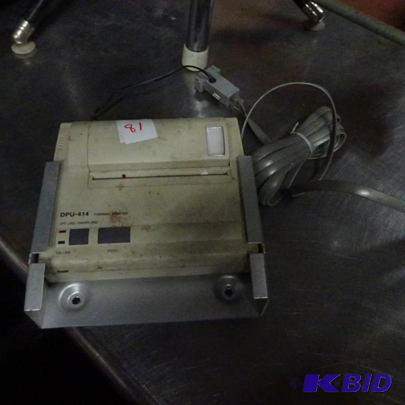 Sieko Instruments DPV 414 Thermal Printer...