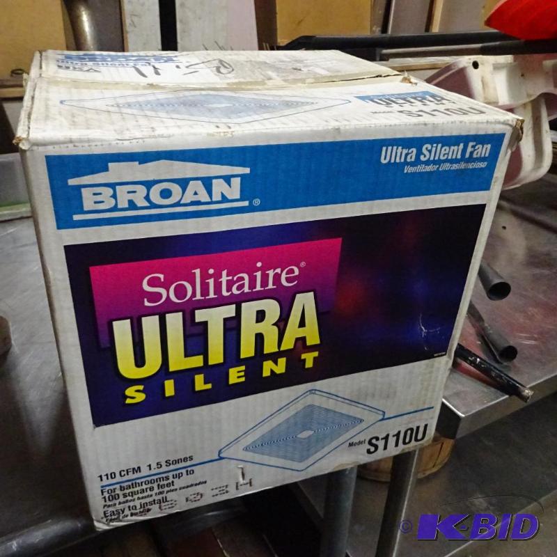 Brown Ultra Silent Fan Model S110U...