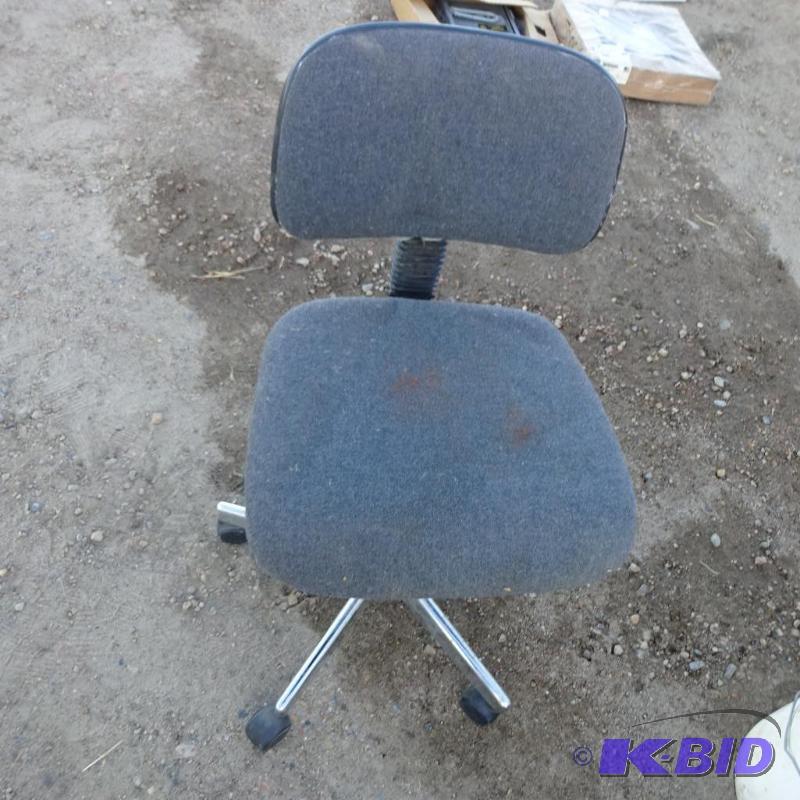 Office chair on wheels....