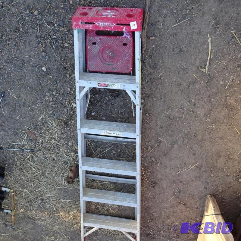 Werner 6 step ladder...