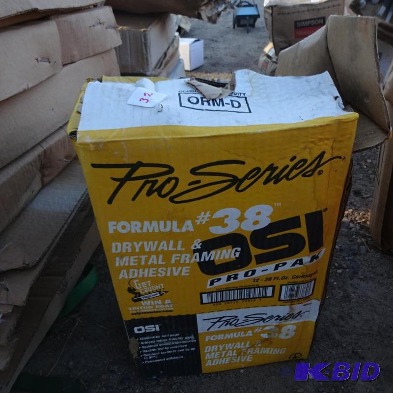 OSI drywall and metal frame adhesive. Qty 7...