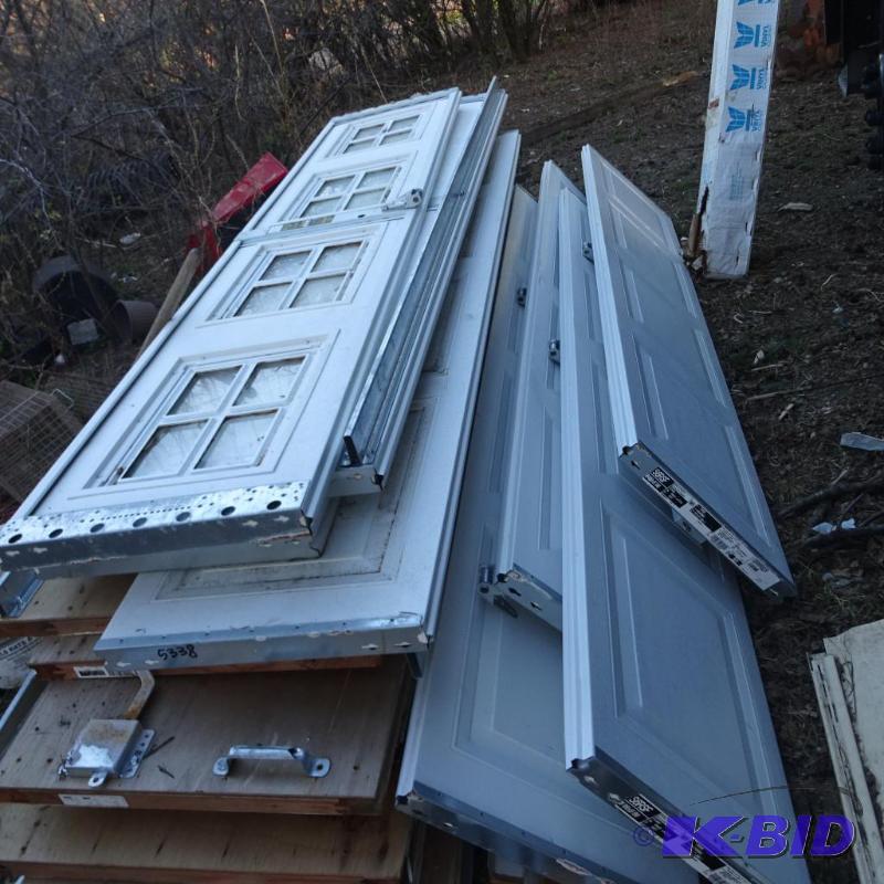 96 x 80 insulated garage door. 4 panels. One ...