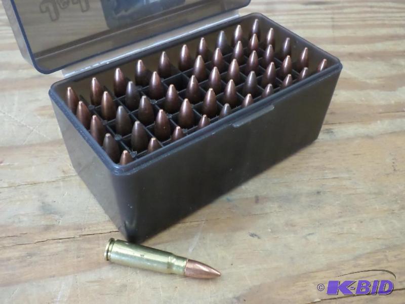 lot 10 image: (50) Rounds 7.62x39mm FMJ...
