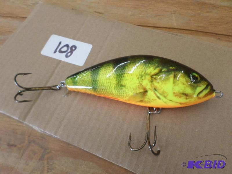 lot 108 image: (1) Salmo Muskie Lure...