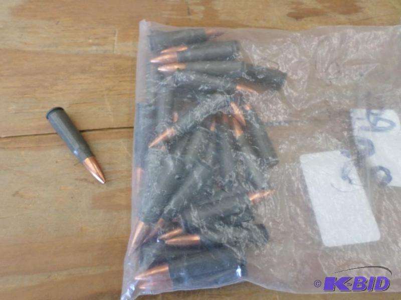 lot 11 image: (31) Rounds 7.62x39mm FMJ...