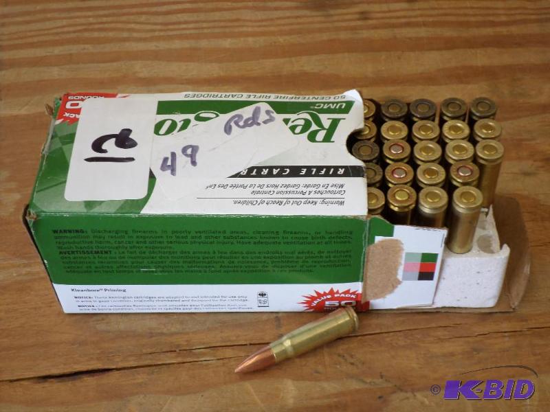 lot 12 image: (20) Rounds TulAmmo 122gr 7.62x39mm FMJ...