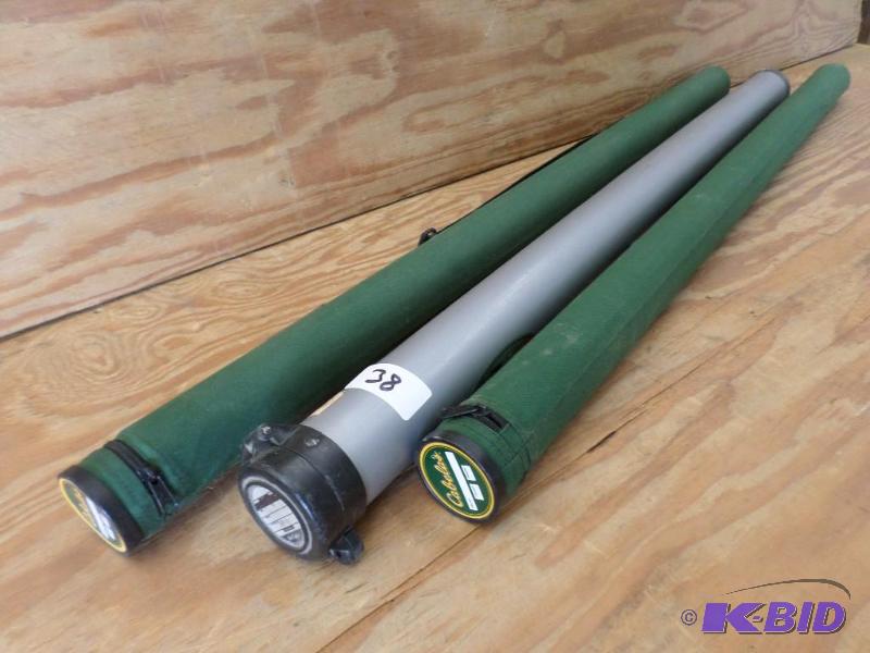lot 38 image: (3) 48" Rod Cases...