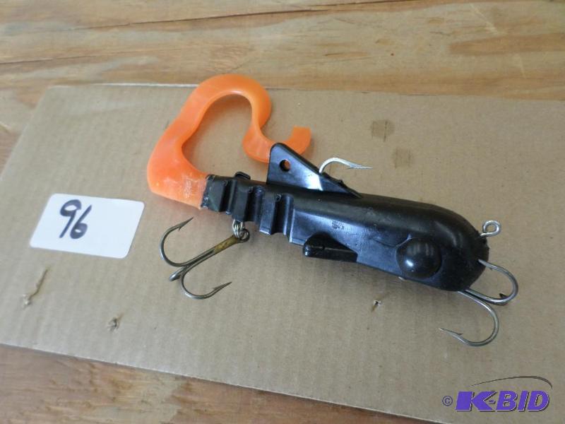lot 96 image: (1) Rubber Muskie Bait...
