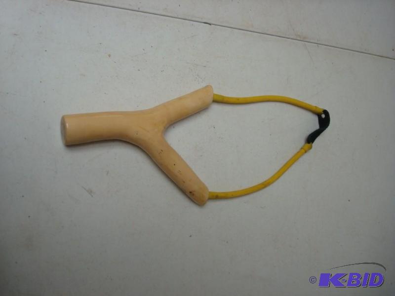 lot 24 image: Antler Sling Shot, Made Of Plastic...