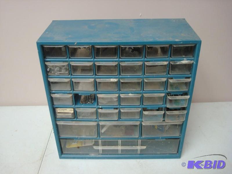 lot 33 image: Hardware And Storage Container Brass Fittings...