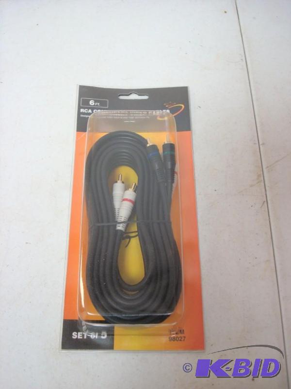 lot 36 image: 6&nbspRCA&nbspCord Set...