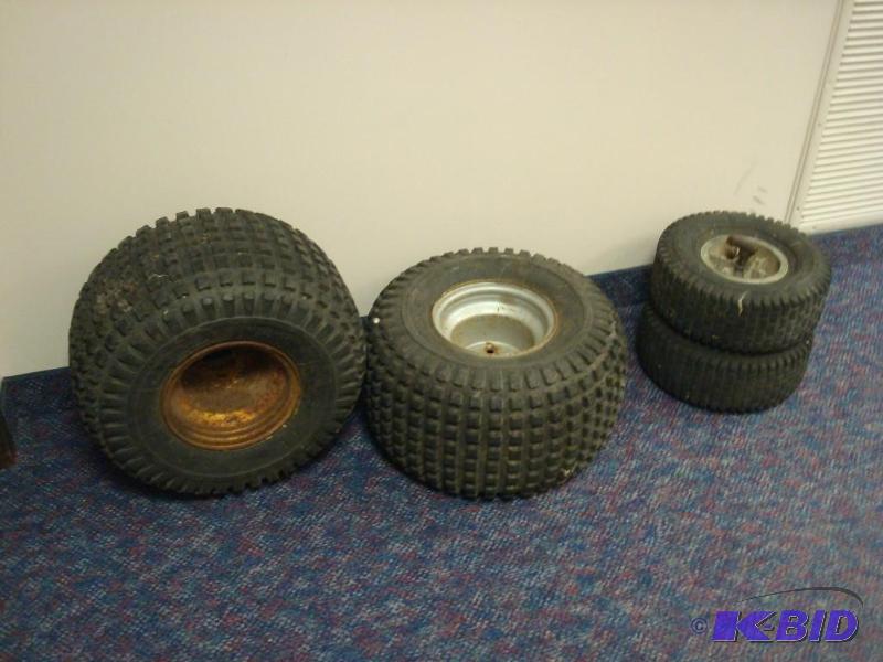 lot 5 image: Go-Kart And ATV Tires And Rims...