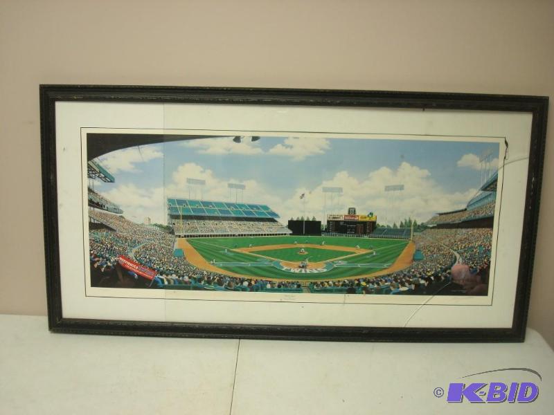 lot 56 image: Twins Old Met Stadium Autographed Signed Prin...