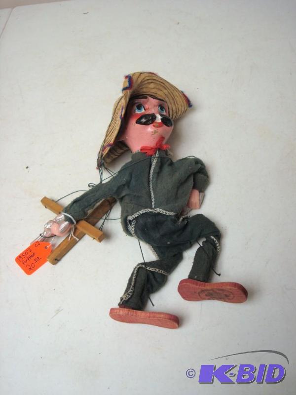 lot 96 image: String Puppet, Some Wear...