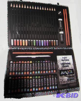 lot 114 image: Art 101 Budding Artist Bold Expressions Art S...