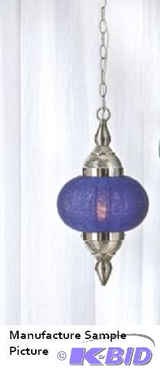 lot 138 image: Seed Beaded Swag Light -&nbspTiny seed beads...