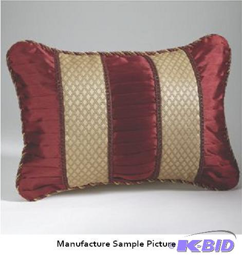 lot 17 image: Regal Oblong Pillow -&nbspRadiant gold and d...