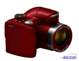 lot 174 image: Polaroid Camera Set - Red - Model IE3035W - 1...