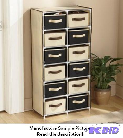 lot 21 image: Twelve Door Storage -&nbspTuck away clothes,...