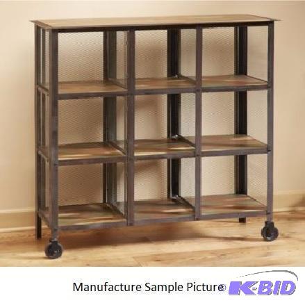 lot 47 image: Rustic Storage Shelf - This versatile shelvin...