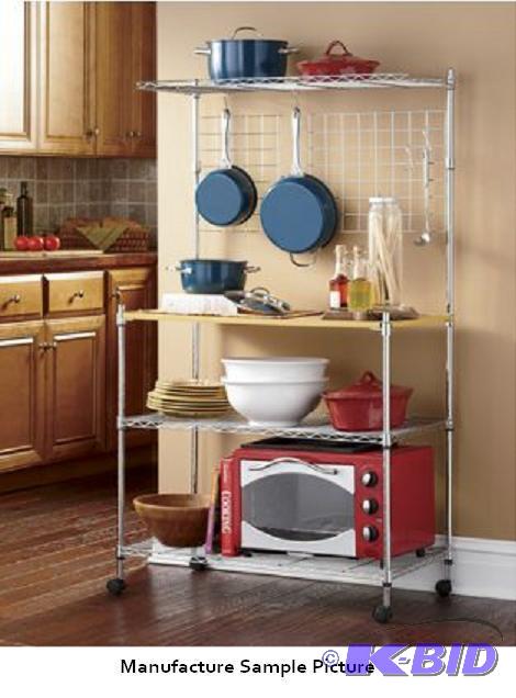 lot 6 image: Two Tier Bakers Rack Exclusive -&nbspThis&nb...