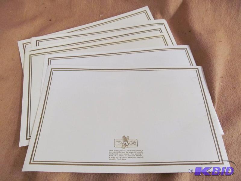 lot 108 image: Place mats