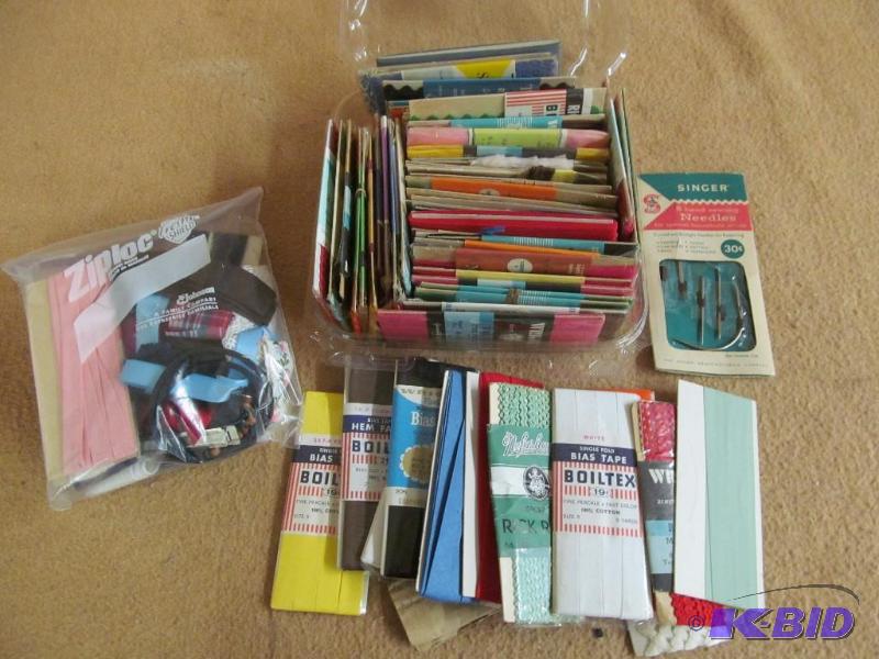 lot 11 image: Tape and needles