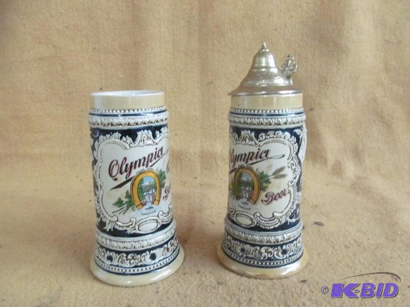 lot 170 image: Beer steins