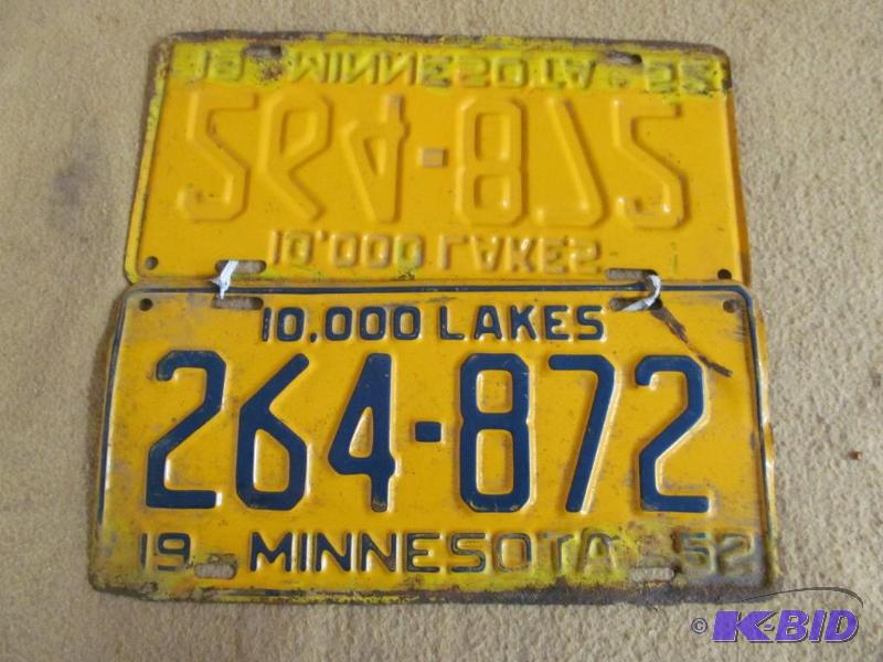 lot 19 image: License Plates