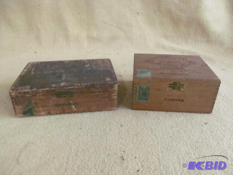lot 53 image: Cigar boxes