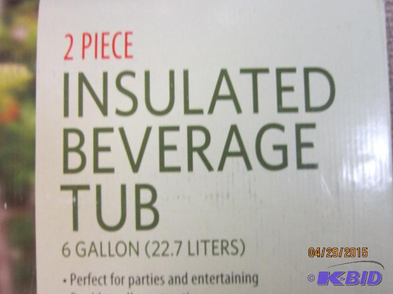 lot 20 image: Beverage tub