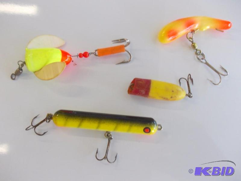 lot 115 image: 4-Lures (Fritzies, Hong Kong, 2-Others)...
