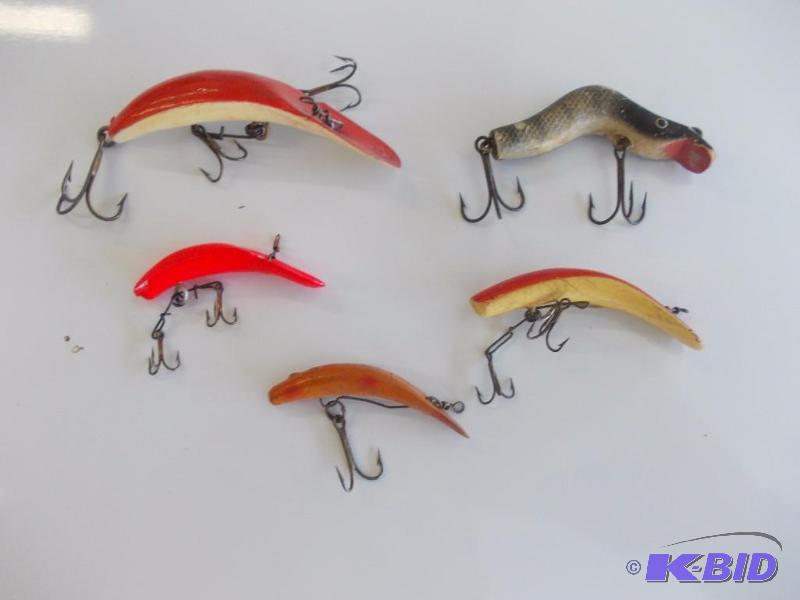 lot 143 image: 5-Lures (Lazy Ikes & Others)...