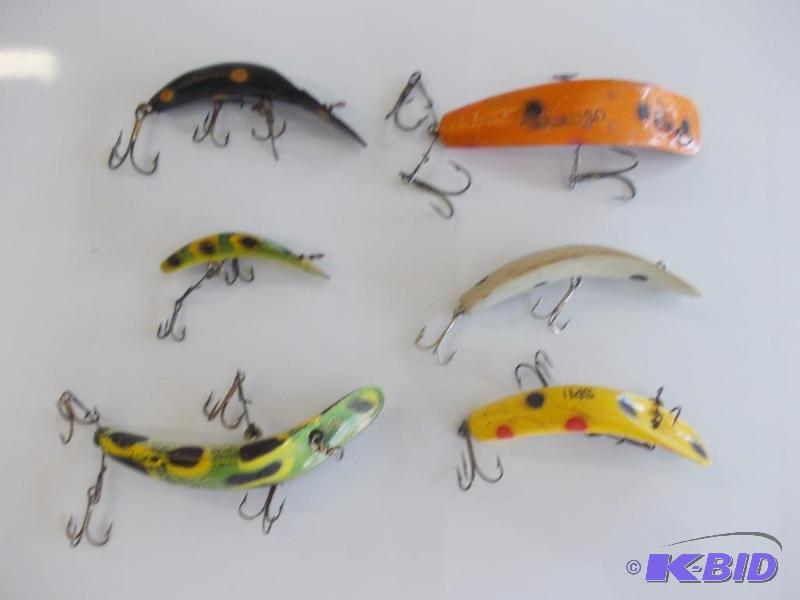 lot 144 image: 6-Lazy Ikes & Flat Fish...