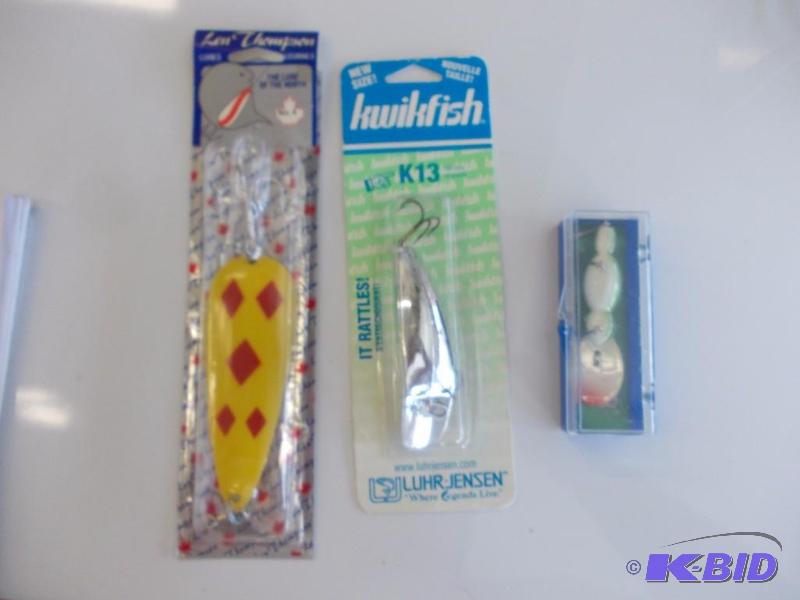lot 149 image: Len Thompson No.4, Kwikfish K13, Campmaster f...