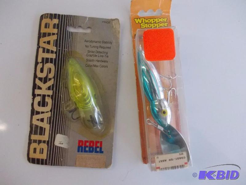 lot 152 image: Rebel Blackstar&nbspLure & Hellbender&nb...