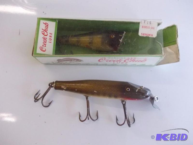 lot 185 image: 2 Lures CCB Company, Creek Chubb...