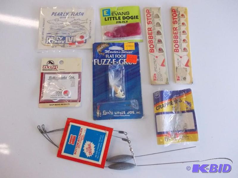 lot 196 image: Assorted New Vintage Fishing Tackle...