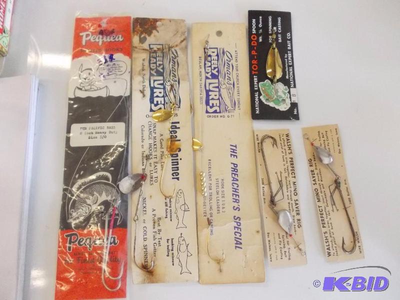lot 200 image: Vintage Fishing Tackle In Original Paqckages...