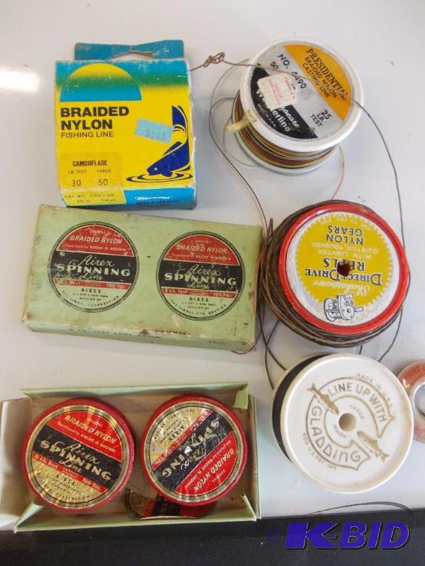 lot 209 image: Several Reels Of Fishing Line...