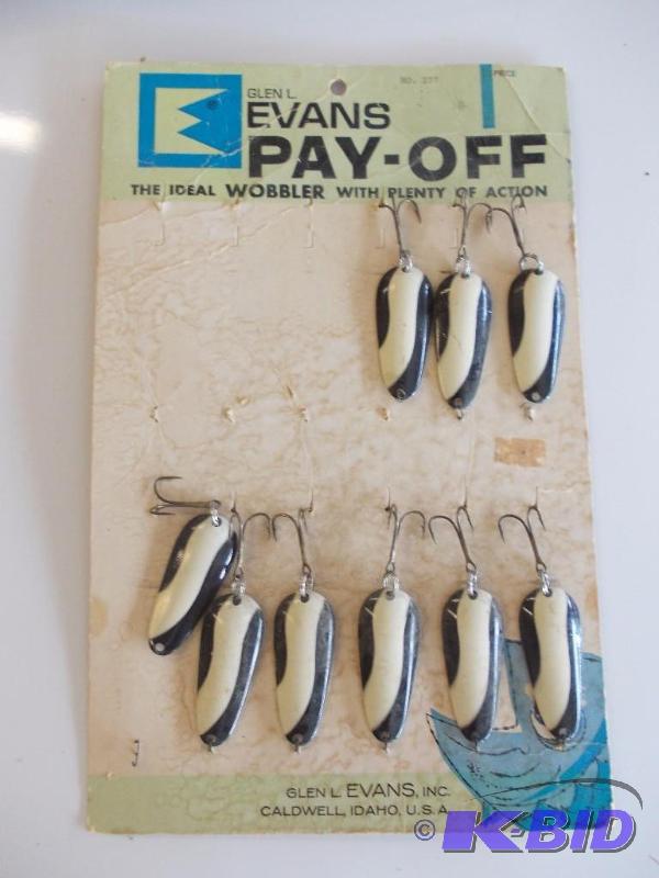 lot 239 image: Evans Pay-Off Wobbler Display...