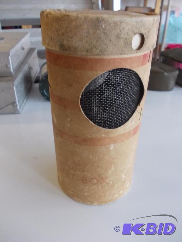 lot 250 image: Vintage Cardboard Cricket Box...