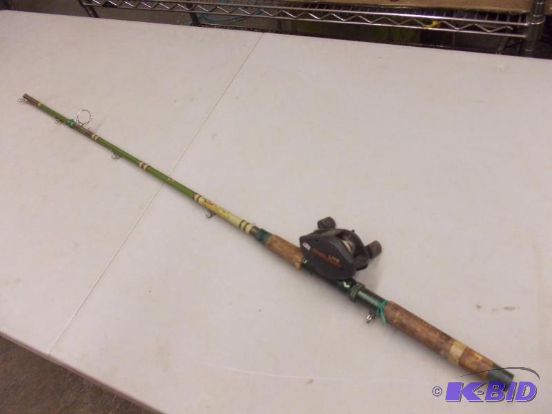 lot 78 image: Vintage Garcia 2 Pc Rod & Reel...