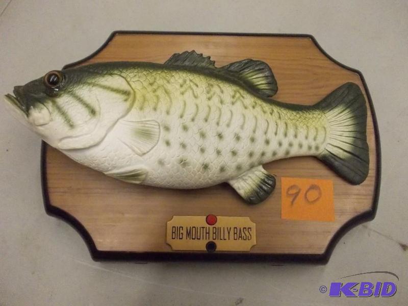 lot 90 image: Big Mouth Billy Bass...