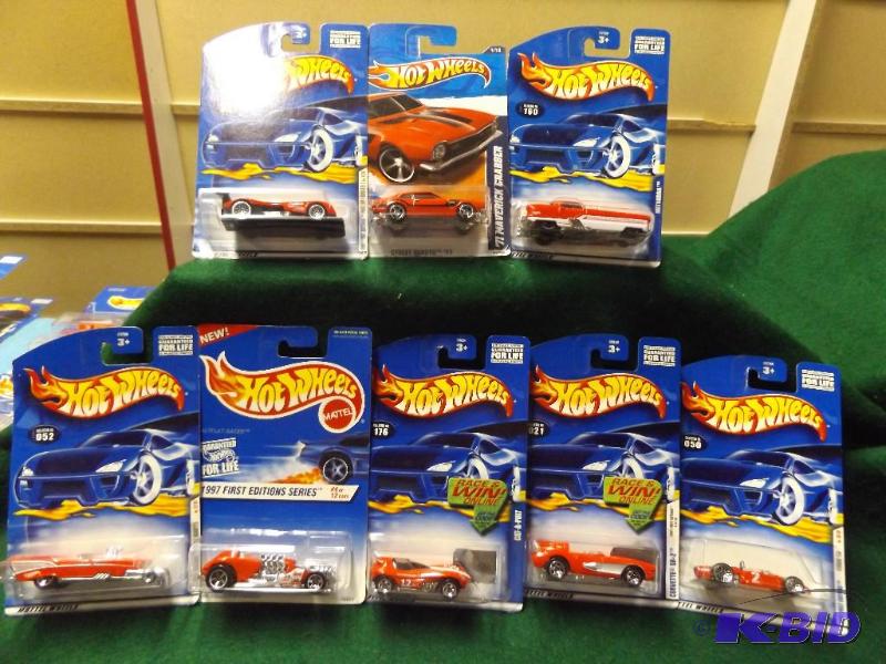 Hot Wheels group of 8