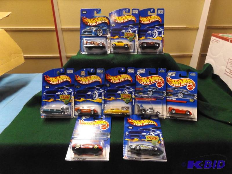 Hot Wheels group of 10
