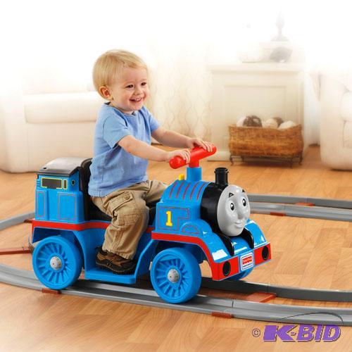 lot 16 image: New Fisher Price Thomas the train with track ...