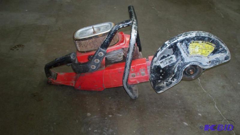 Homelite concrete saw (ran good last yr)...