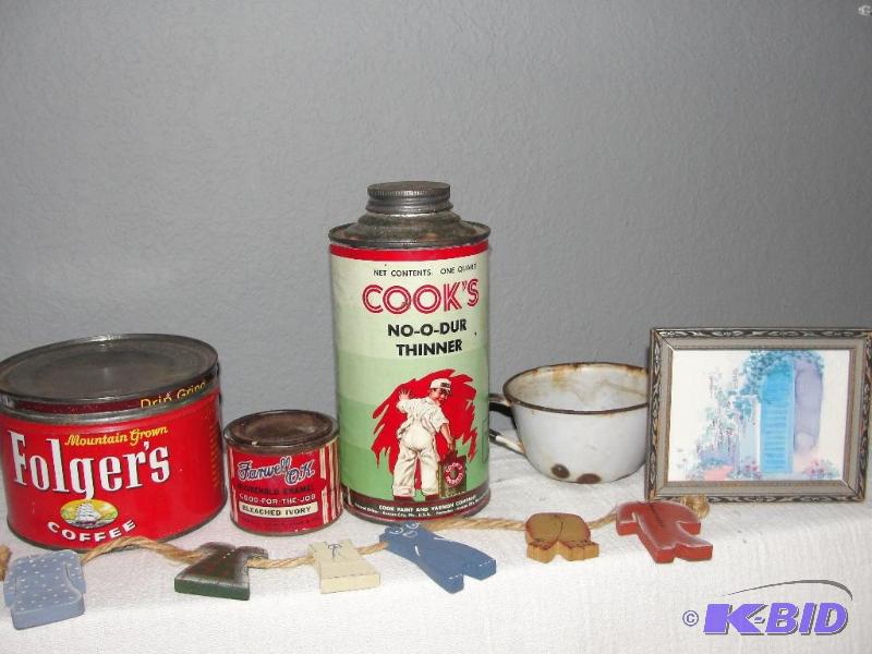 Miscellaneous Vintage Tins
